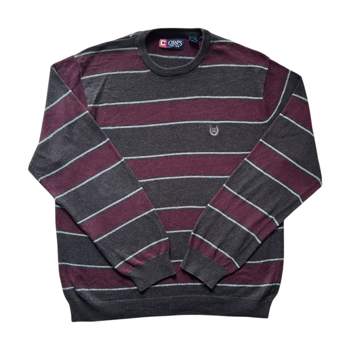 Extra Large Chaps Brown Knitted Jumper