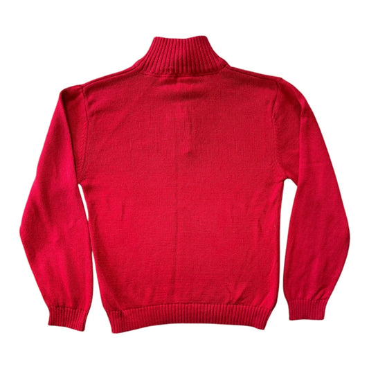 Aged 14/16 Nautica Red 1/4 Zip