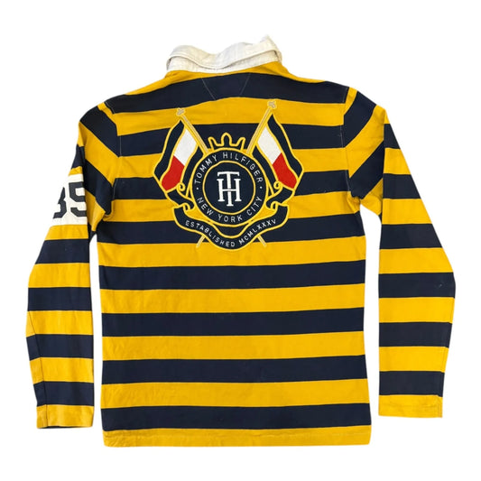 Aged 14 Tommy Hilfiger Yellow Rugby Shirt