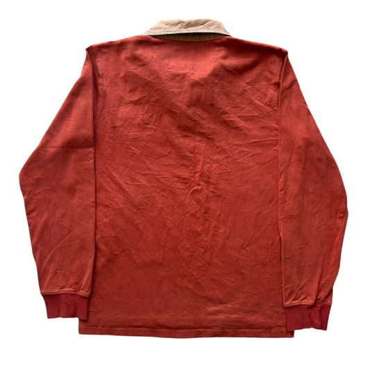 Medium Blue River Orange Rugby Shirt