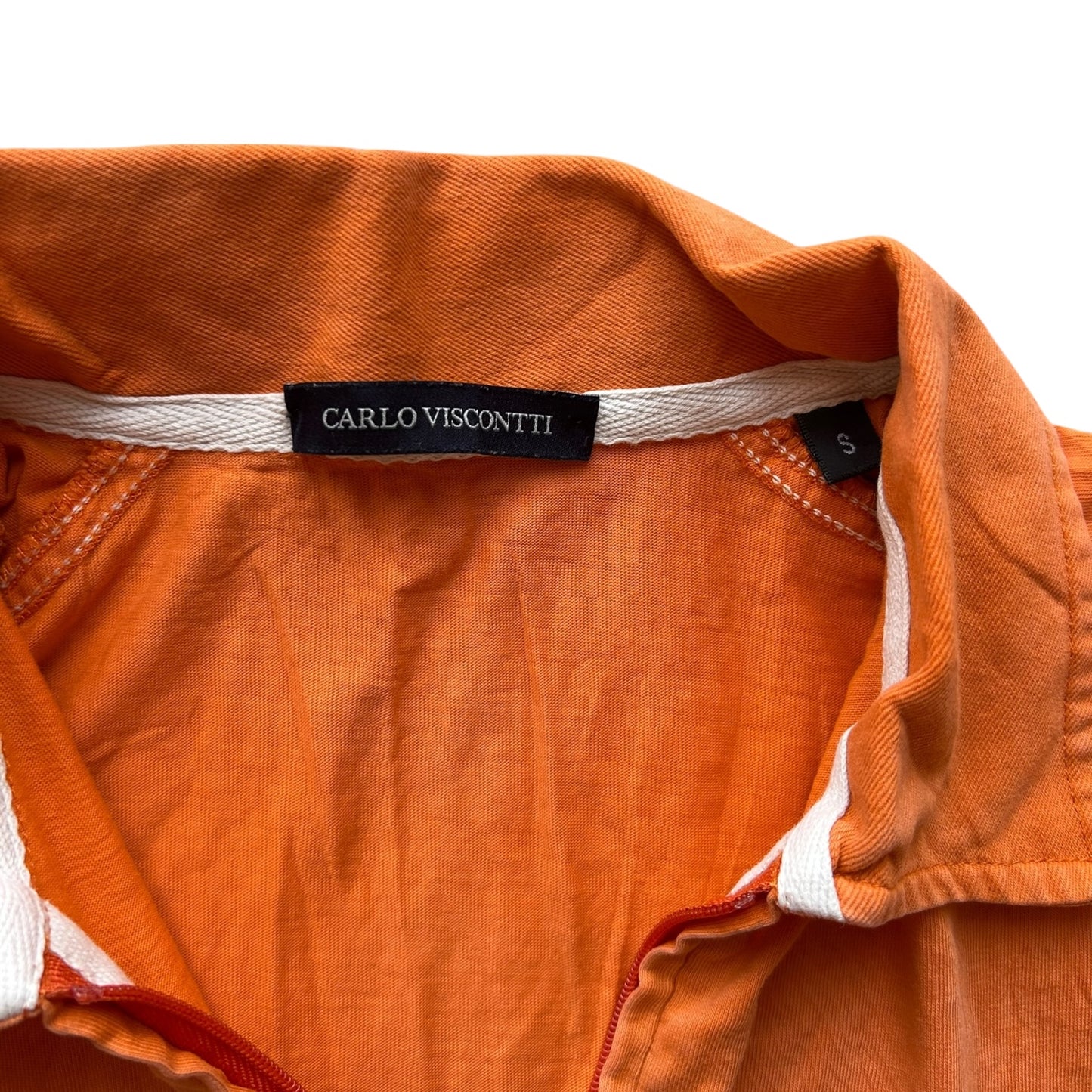 Small Carlo Viscontti Orange 1/4 Zip