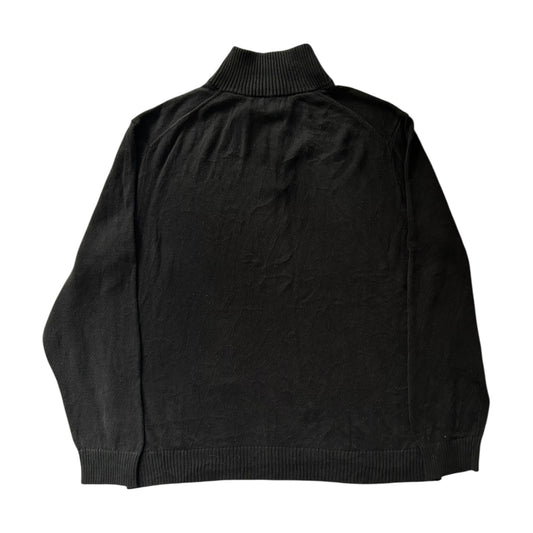 Large Nautica Black 1/4 Zip