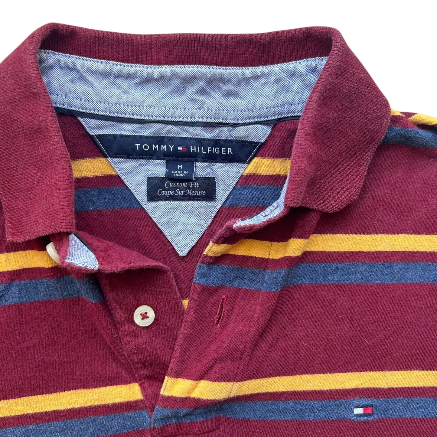 Medium Tommy Hilfiger Burgundy Polo Shirt