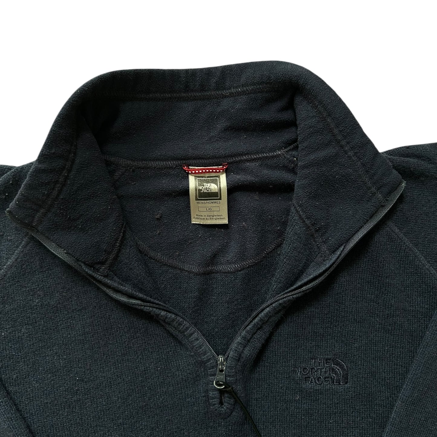 Large The North Face Navy 1/4 Zip