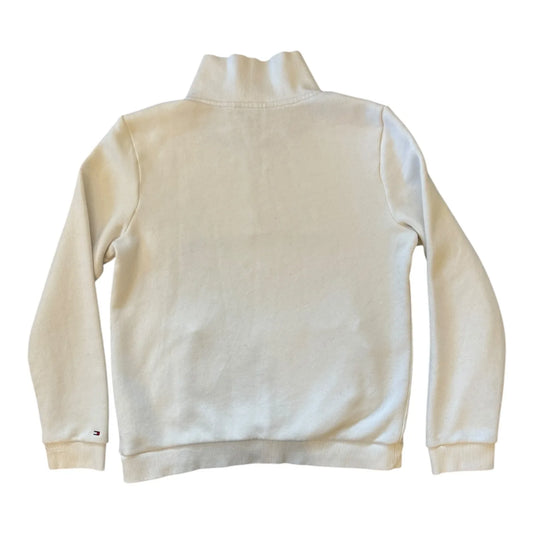 Small Tommy Hilfiger White 1/4 Zip