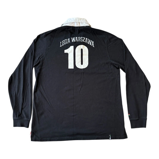 Medium Legio Warszawa Black Rugby Shirt