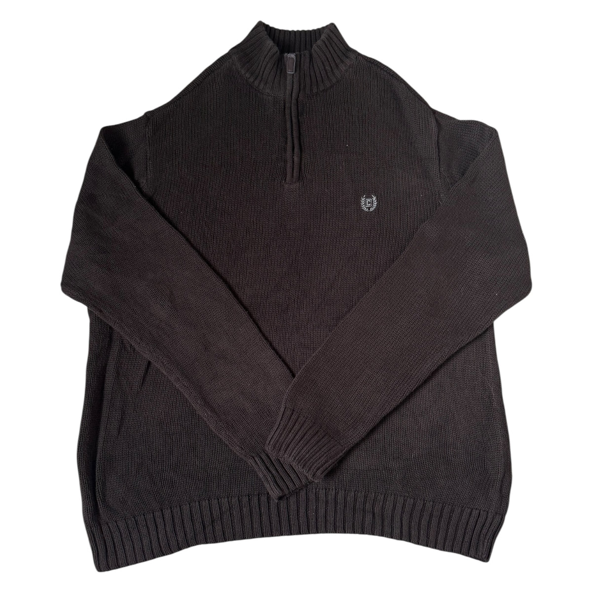 Large Chaps Brown 1/4 Zip