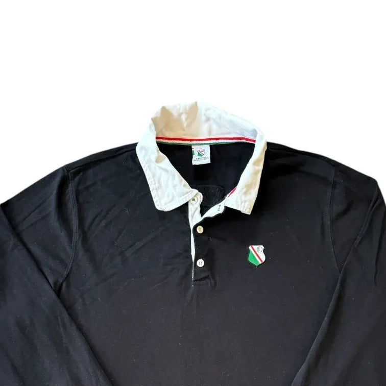 Medium Legio Warszawa Black Rugby Shirt