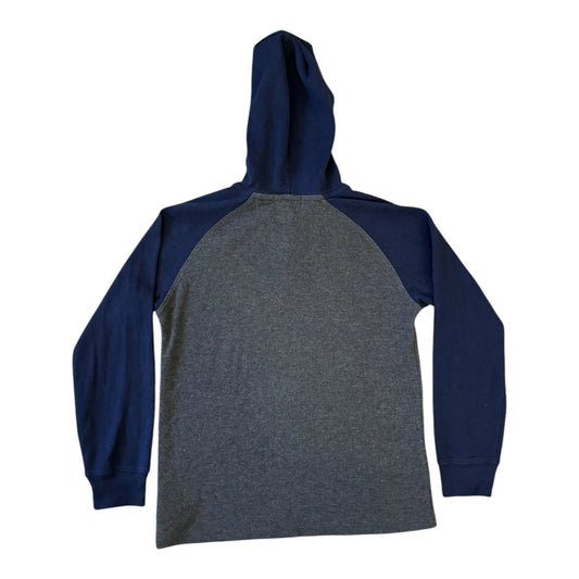 Aged 14-16 Ralph Lauren Grey and Navy Hoodie