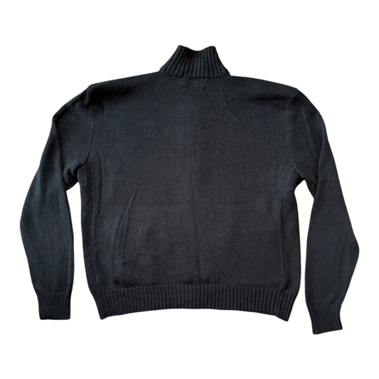 Extra large Ralph Lauren Black Full Zip Jumper