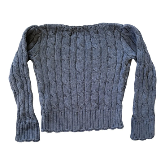 Aged 2 Ralph Lauren Blue Cable Knit
