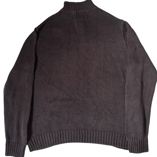 Large Chaps Brown 1/4 Zip