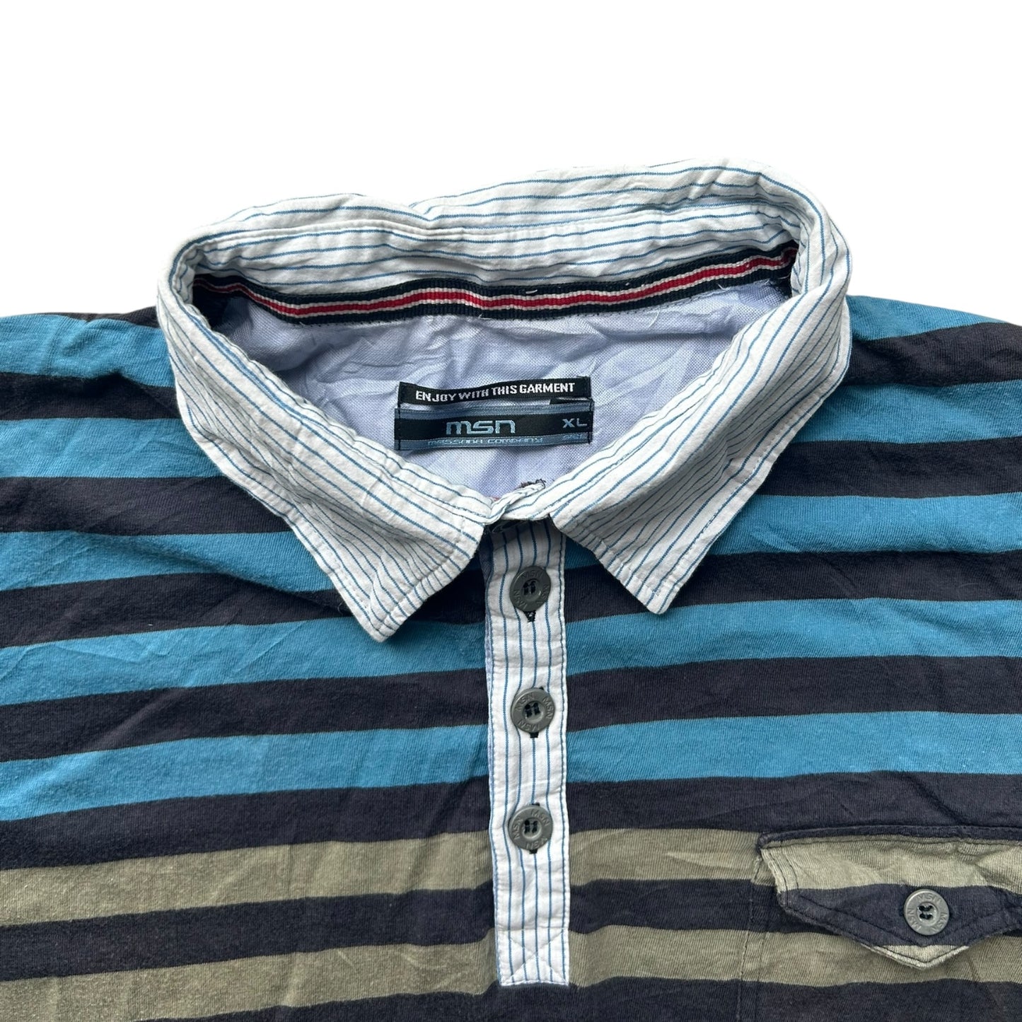 Extra Large MSN Blue Polo Shirt