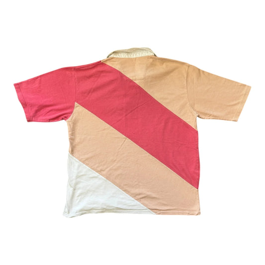 Extra large Cotton Traders Pink Rugby Shirt