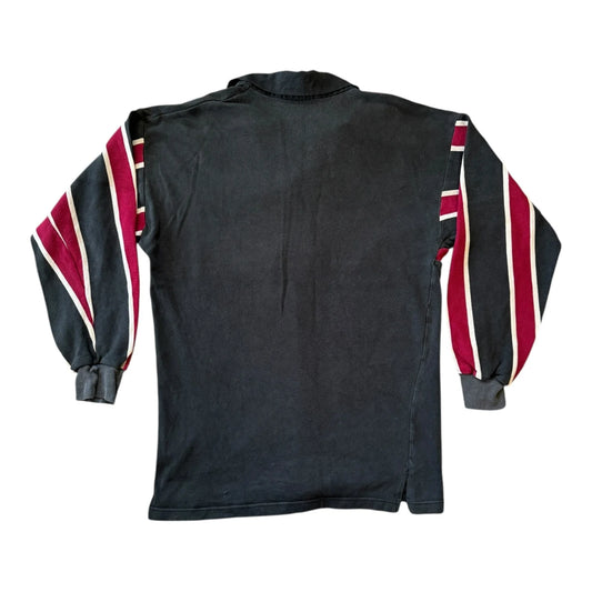 Large Le Roc Sport Black Rugby Shirt