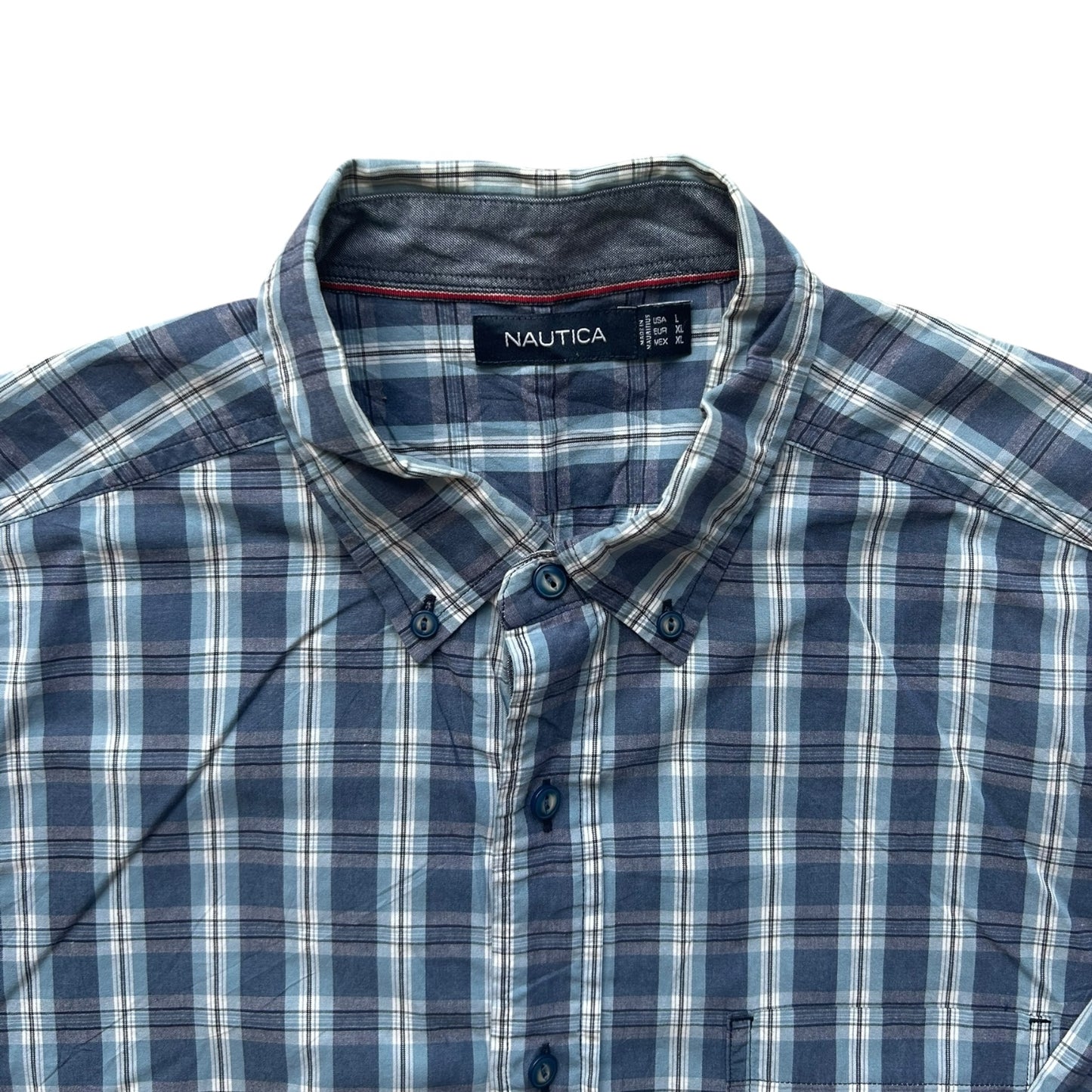 Extra Large Nautica Blue Shirt