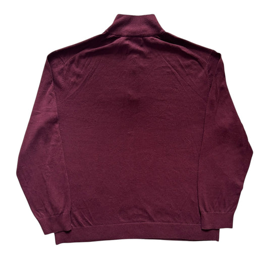 XXL Nautica Burgundy 1/4 Zip