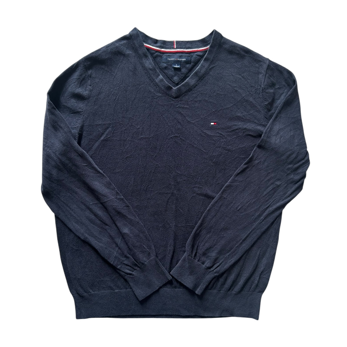 Medium Tommy Hilfiger Navy Knitted Jumper