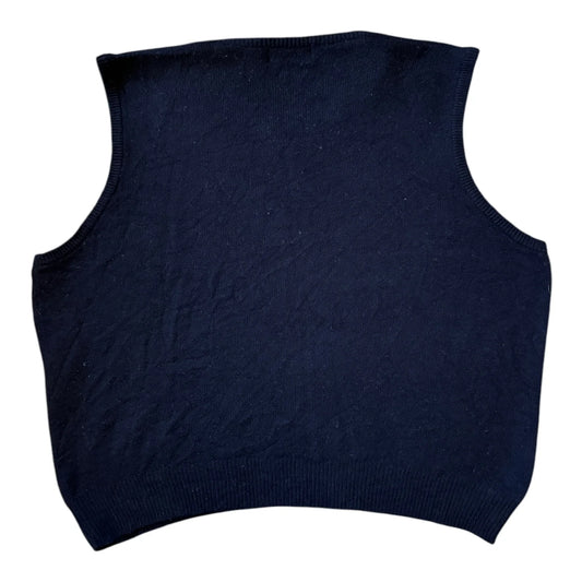 XXL Ralph Lauren Lambswool Navy Sweater Vest