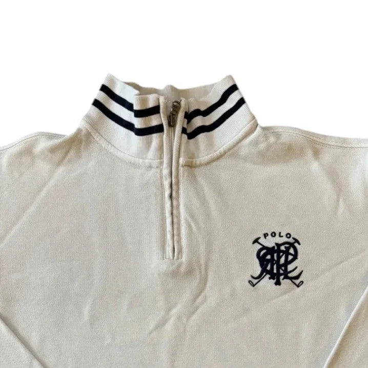 Extra large Ralph Lauren White 1/4 Zip