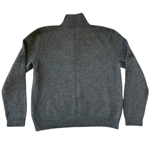 Extra large Ralph Lauren Lambswool Grey 1/4 Zip