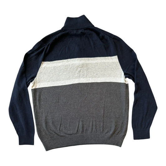 Medium Nautica Striped 1/4 Zip