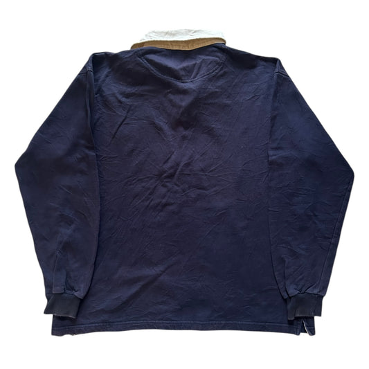 Large Quebramar Navy Rugby Shirt