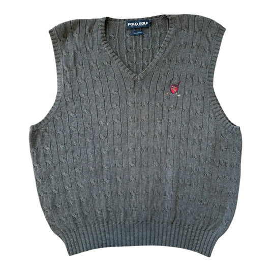 XL Ralph Lauren Polo Golf Grey Sweater Vest