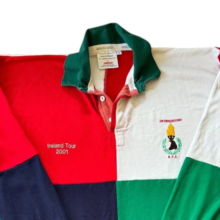 Tall Medium Halbro Rugby Shirt