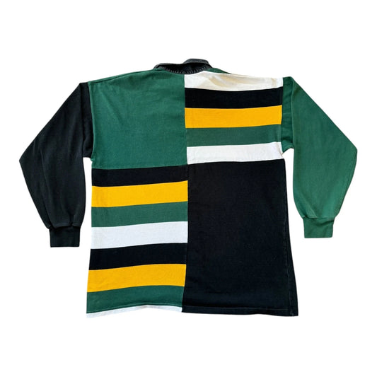Large Vintage Green Rugby Championship Rugby Shirt