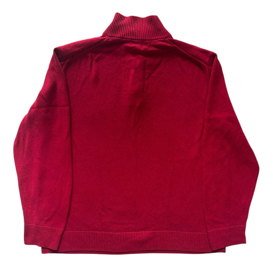 Extra Large Nautica Red 1/4 Zip