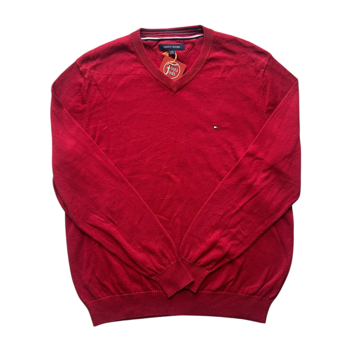 Large Tommy Hilfiger Red Sweatshirt