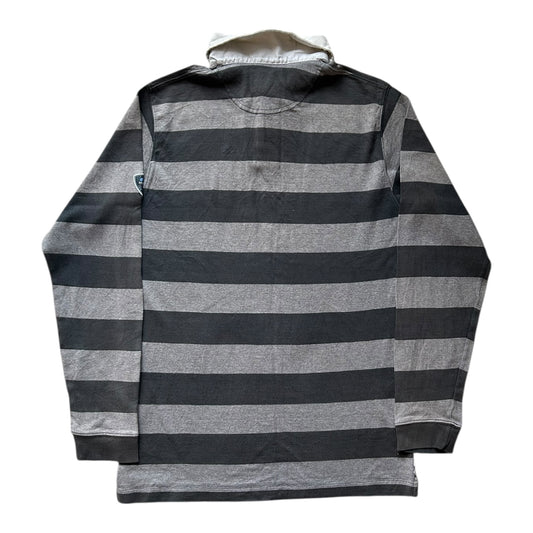 Medium Pull & Bear Grey Rugby Shirt