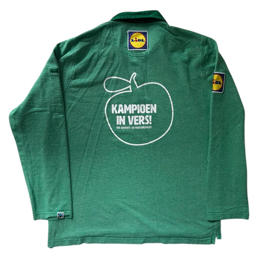 Large Lidl Green Polo Shirt
