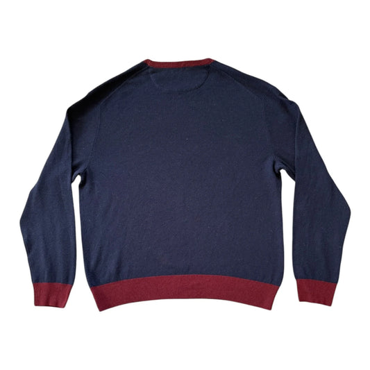 Extra large Ralph Lauren Navy Merino Wool Jumper