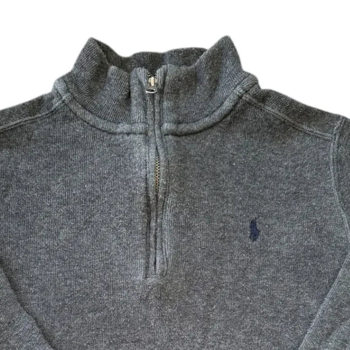 Aged 7 Ralph Lauren Grey 1/4 Zip