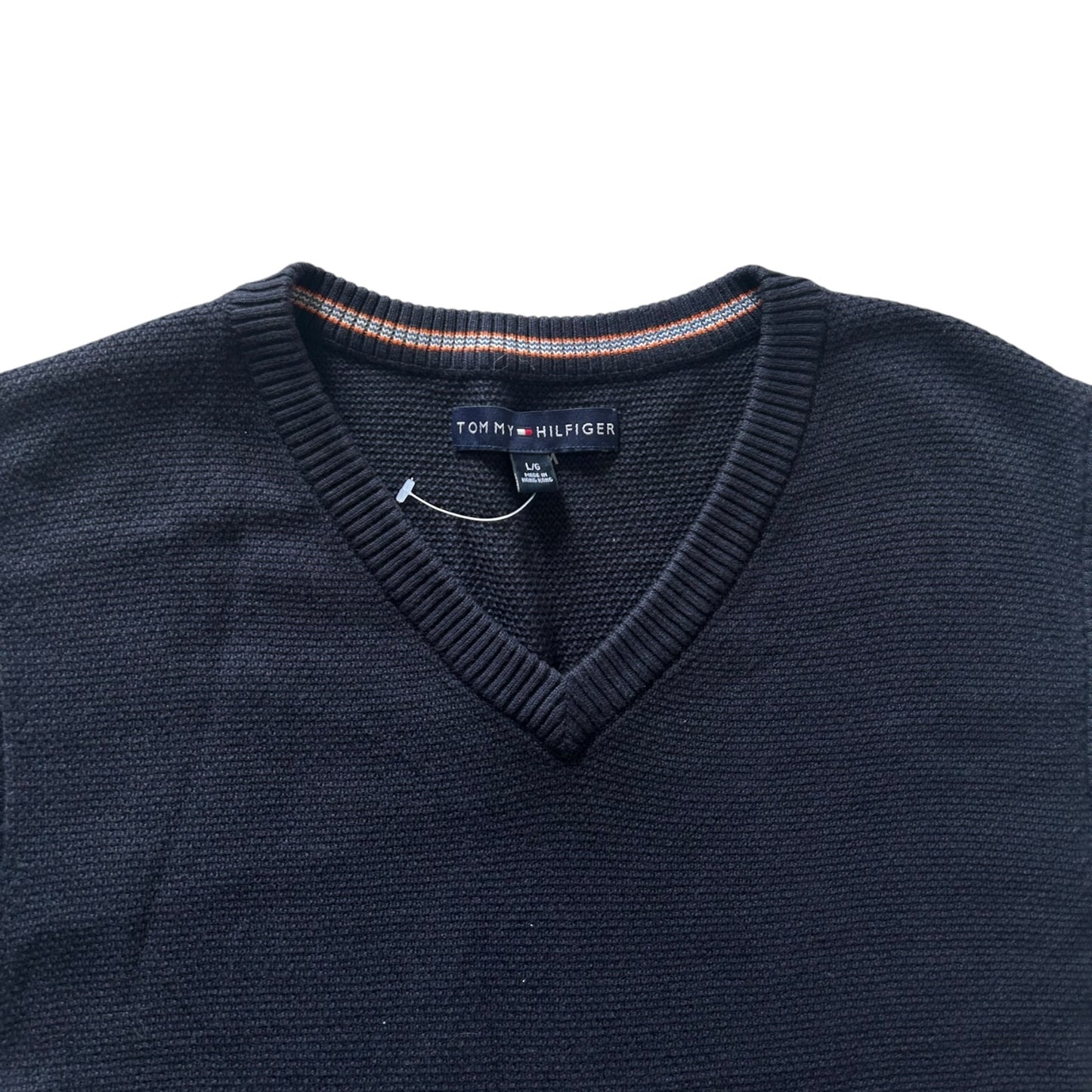 Large Tommy Hilfiger Navy Sweater Vest