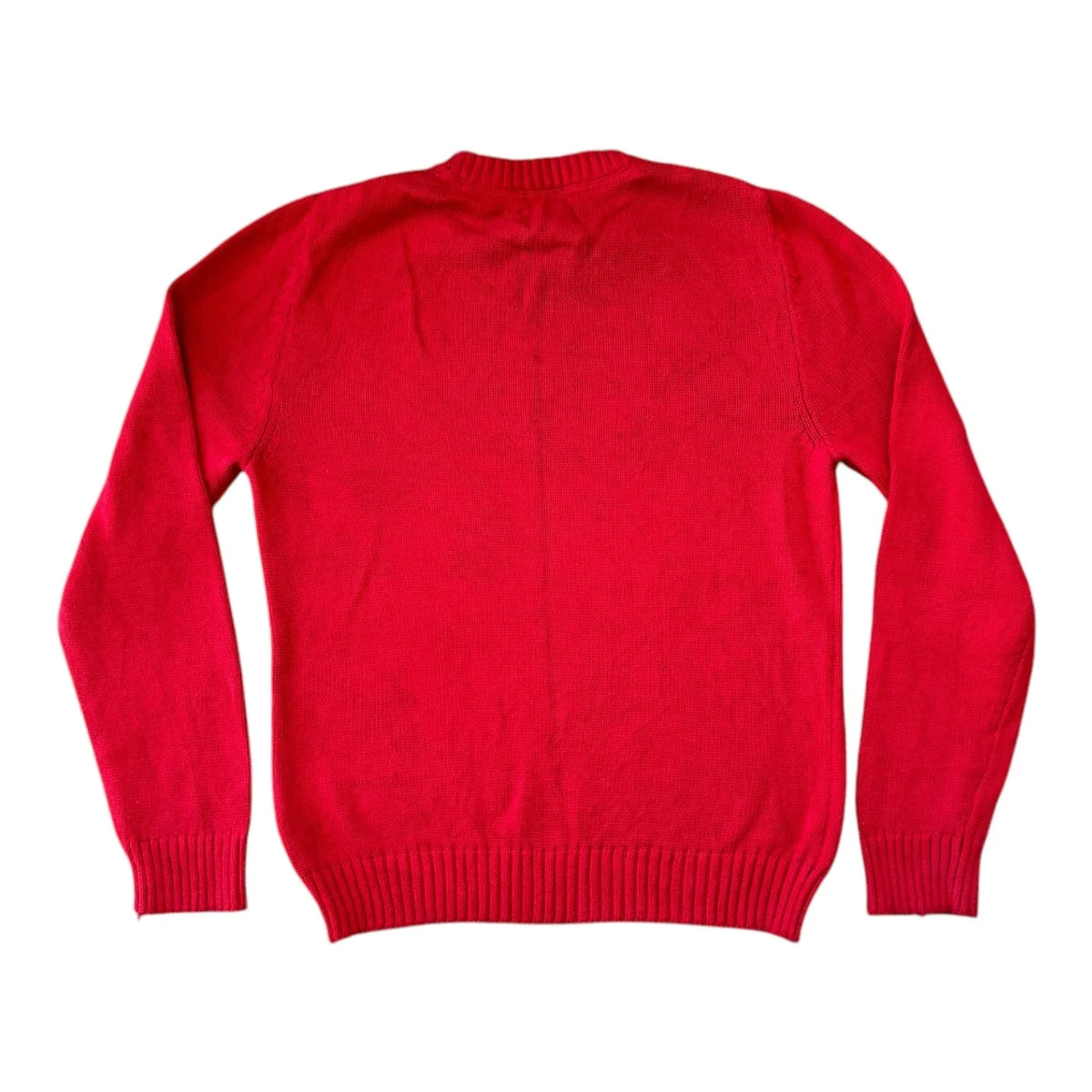 Aged 10-12 Chaps Red Knitted Jumper
