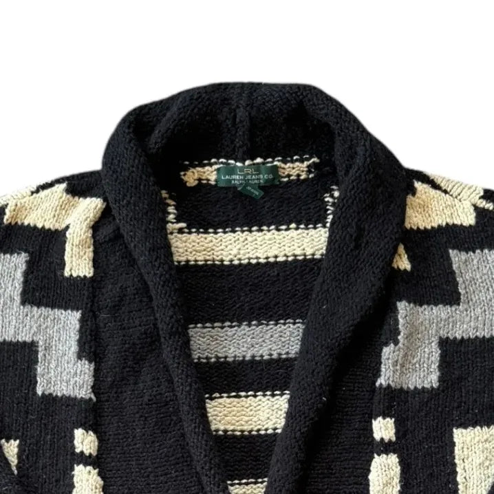 Womans Small Ralph Lauren Black Cardigan