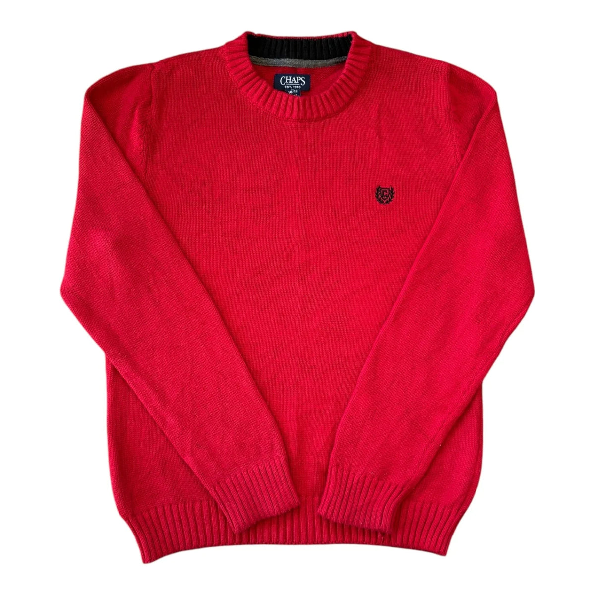 Aged 10-12 Chaps Red Knitted Jumper