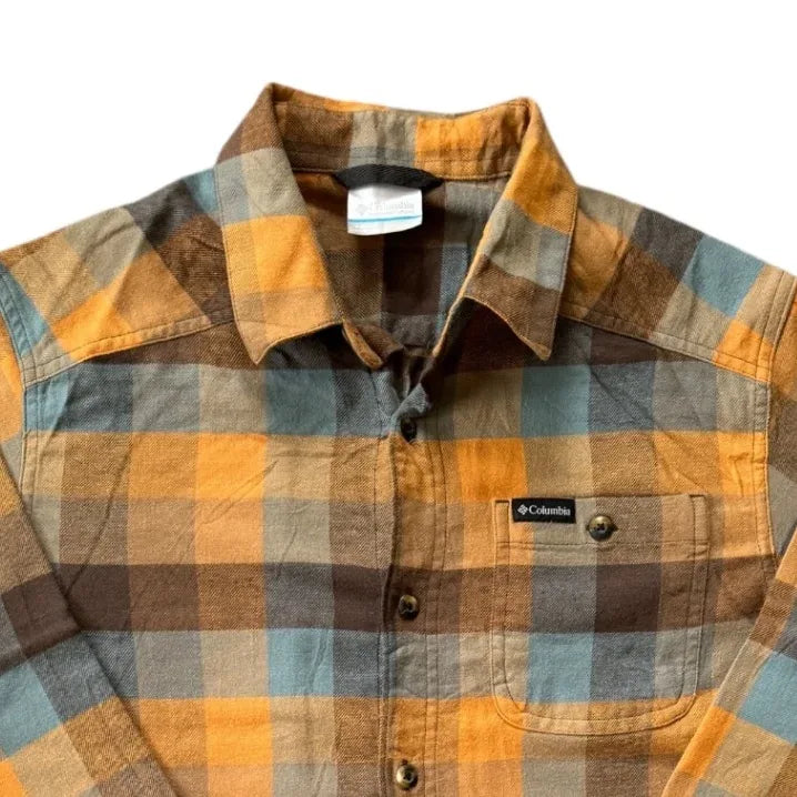 Small Columbia Orange Shirt