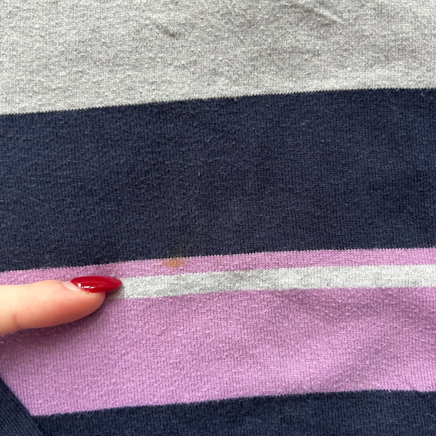 Large Mori Striped Rugby Shirt