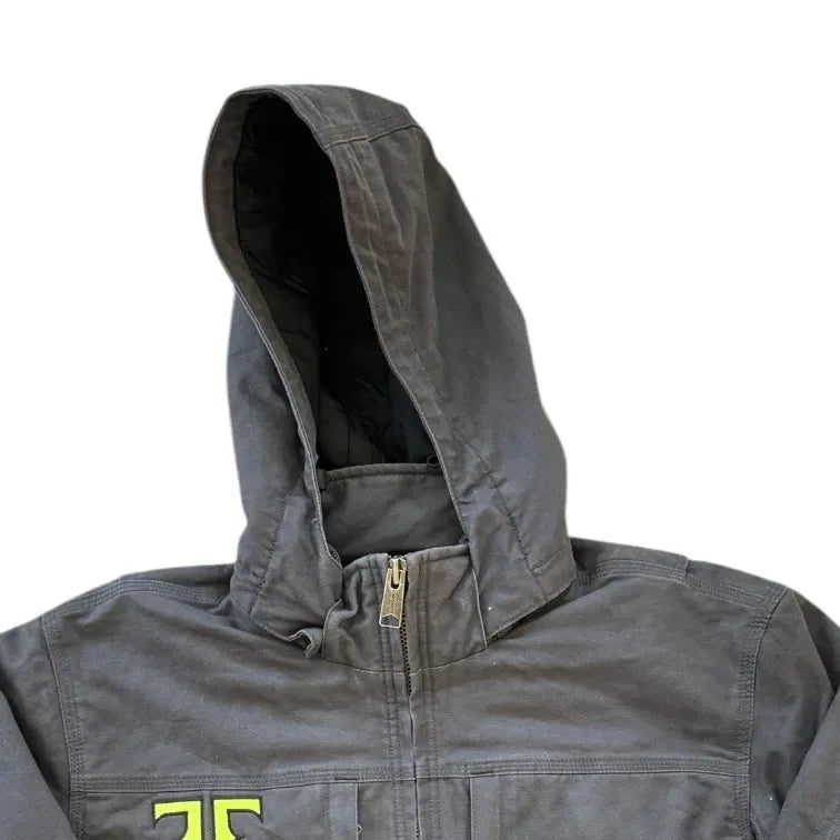 Large Carhartt Grey Full Swing Active Hooded Jacket