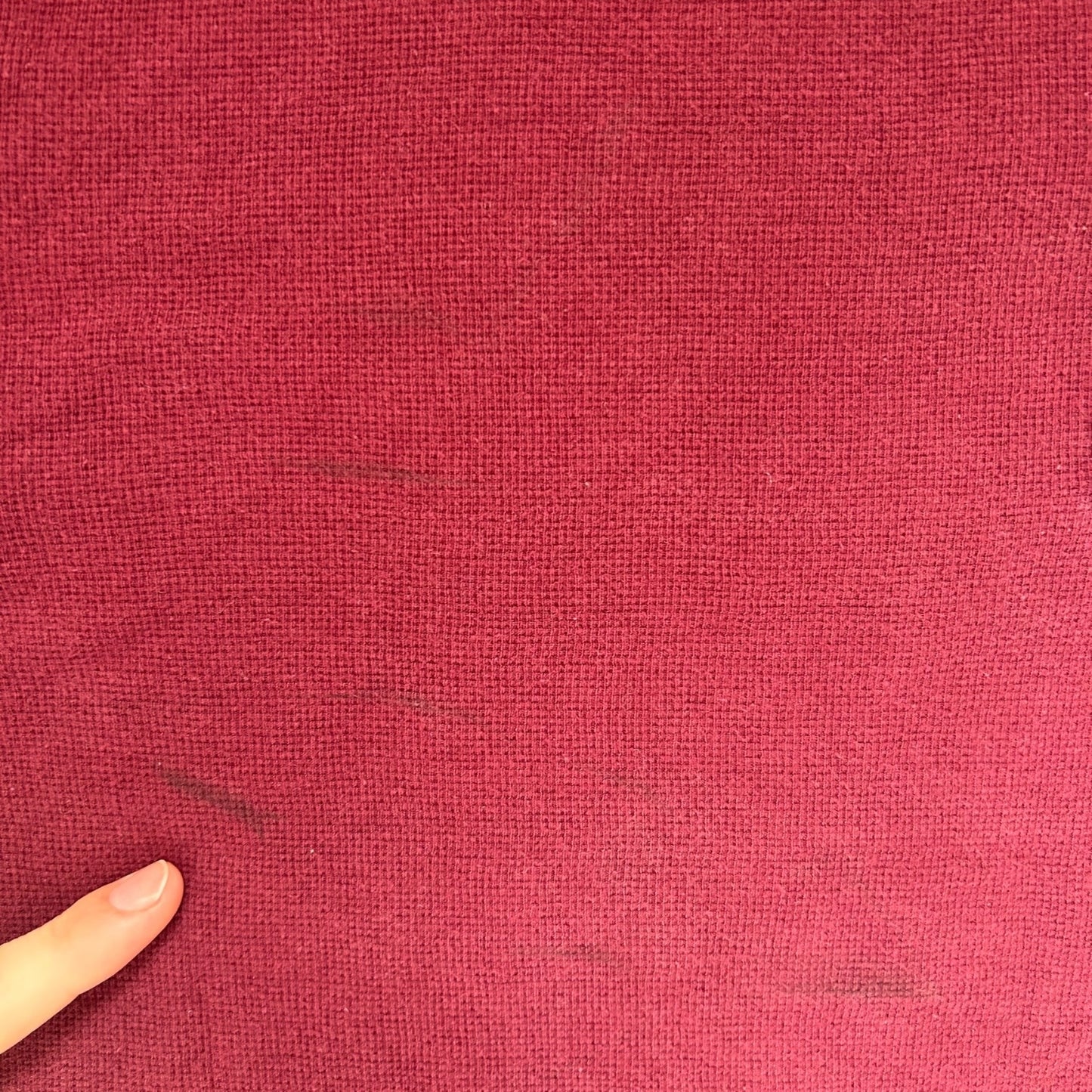 Large Tommy Hilfiger Burgundy Long Sleeve T-Shirt