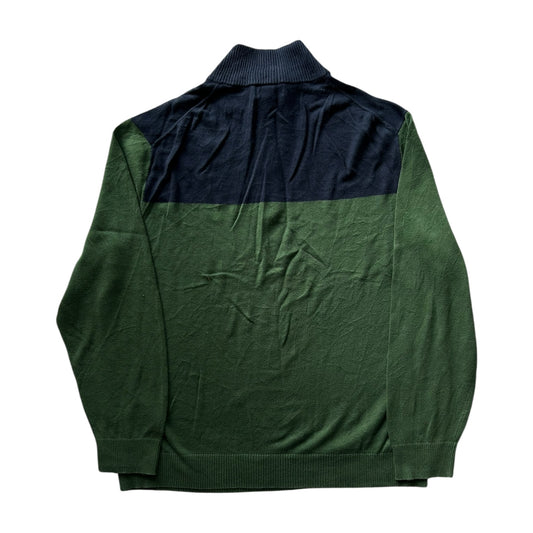 Extra Large Nautica Green 1/4 Zip