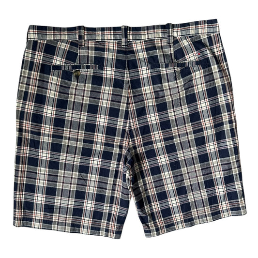 40" Tommy Hilfiger Navy Checkered Shorts