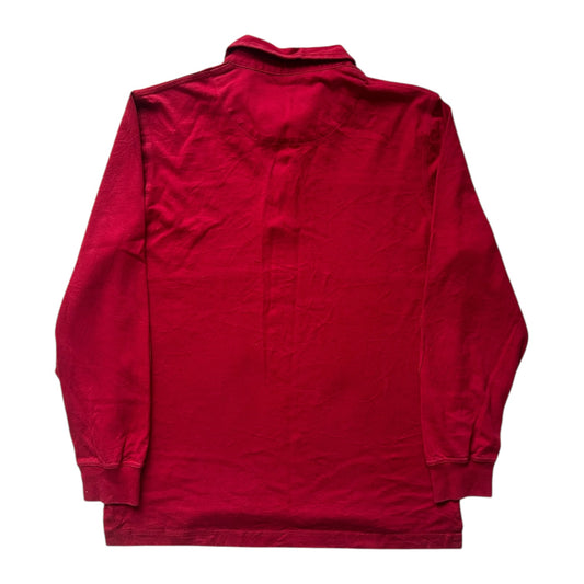 Small Mike Davis Red Rugby Shirt