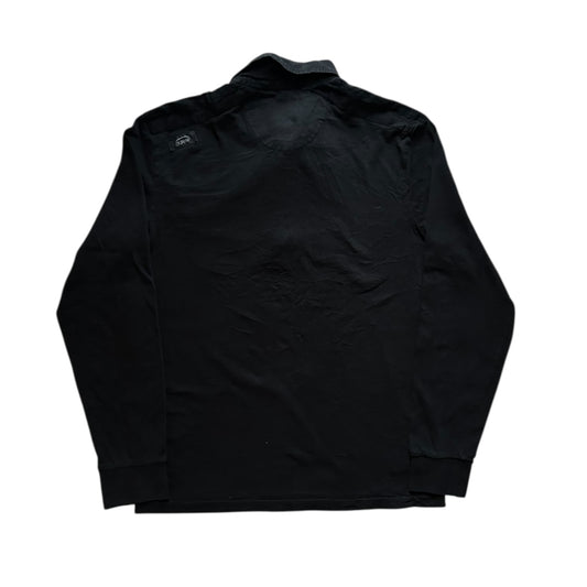 Medium Oxbow Black Rugby Shirt