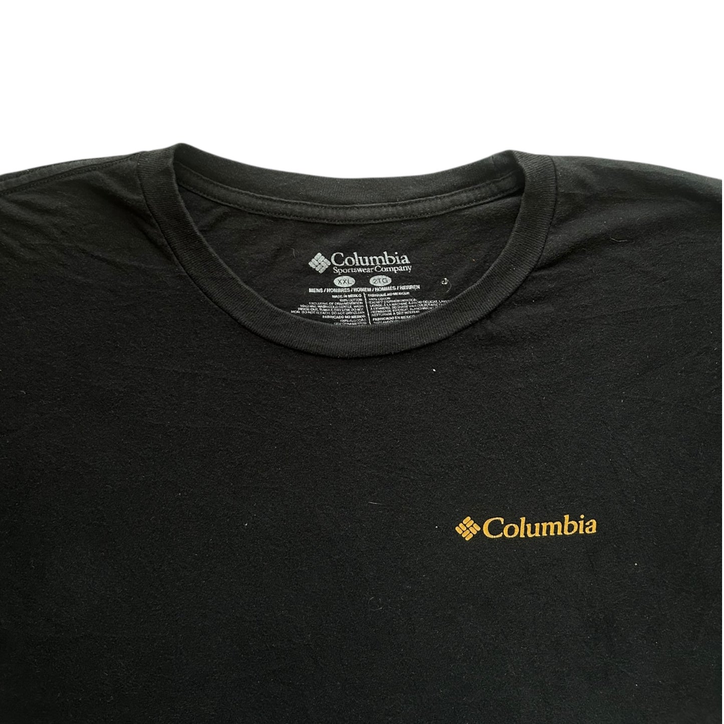 XXL Columbia Black T-Shirt