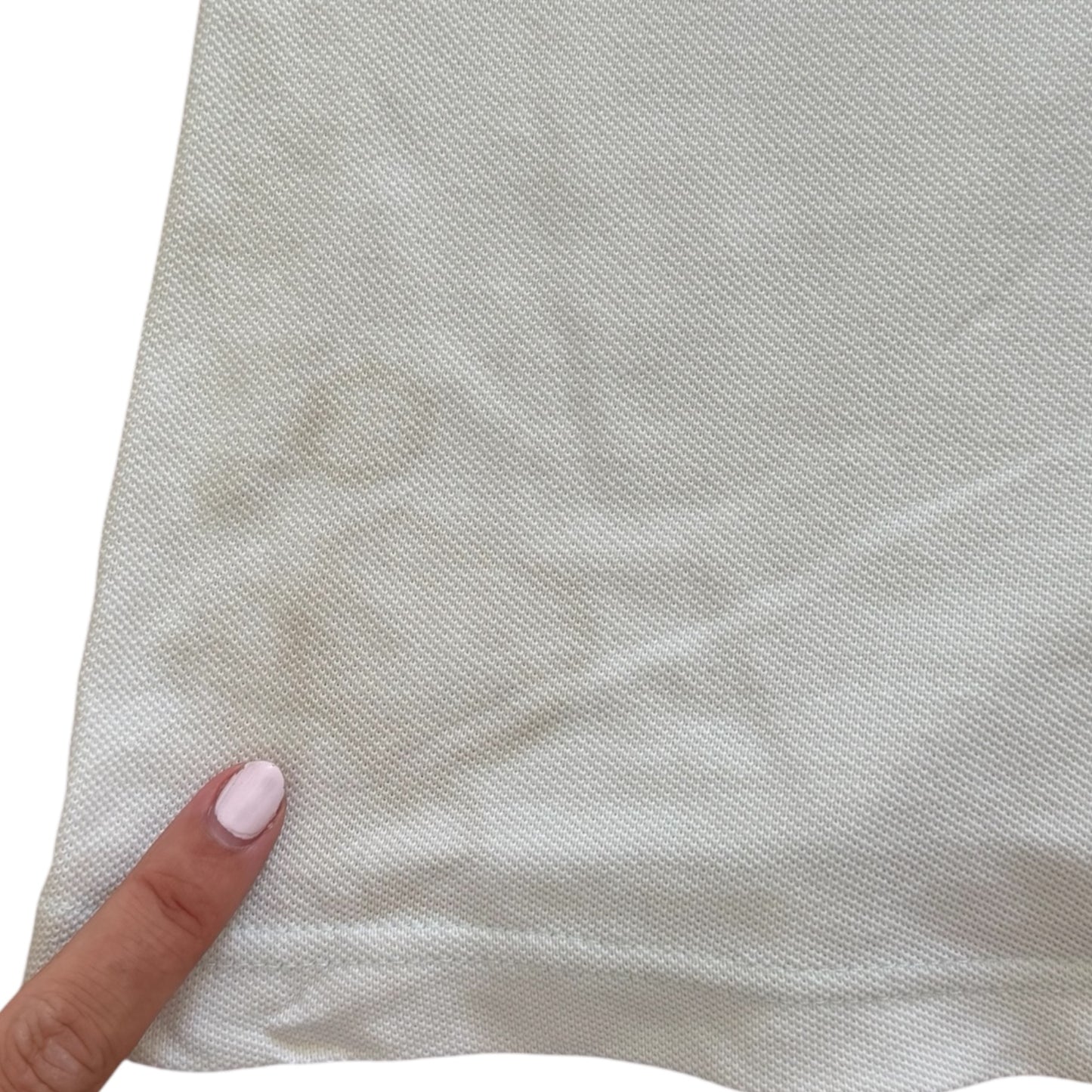 Large Fred Perry White Polo Shirt